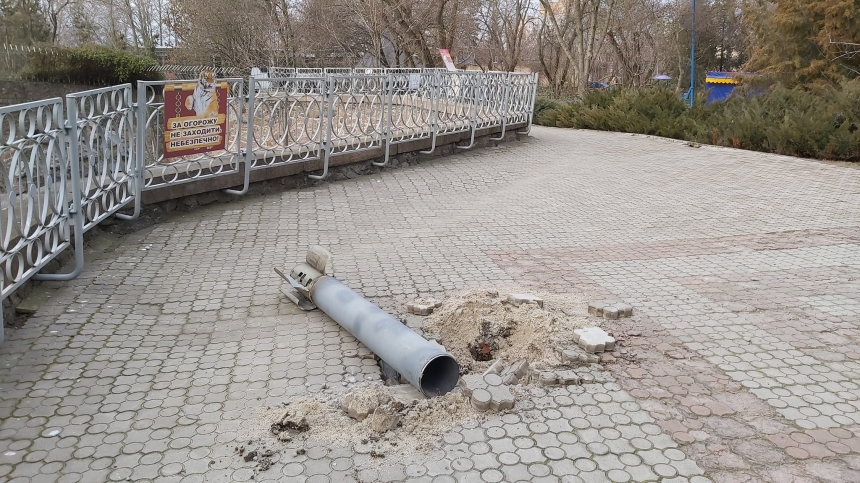 В Николаеве ракета упала на территорию зоопарка